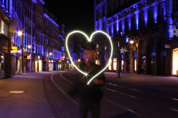 Love Light Painting