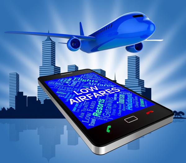 Low Airfares Shows Selling Price And Aircraft
