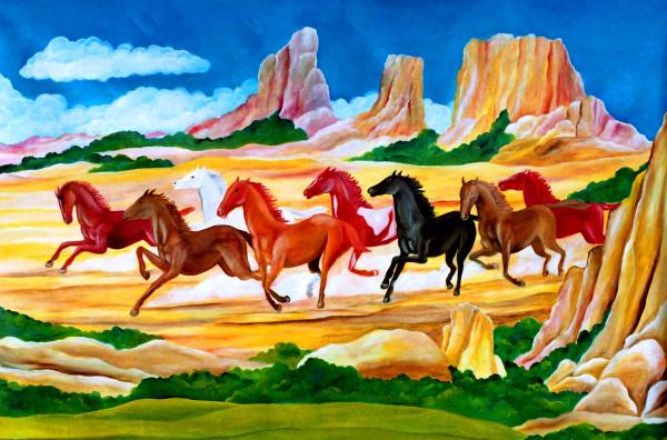 Lucky horses