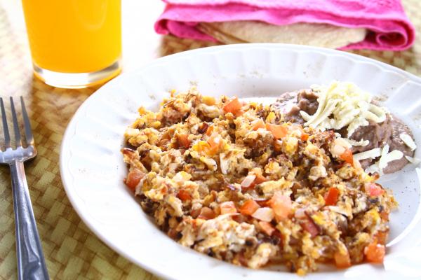 Machacado con huevo
