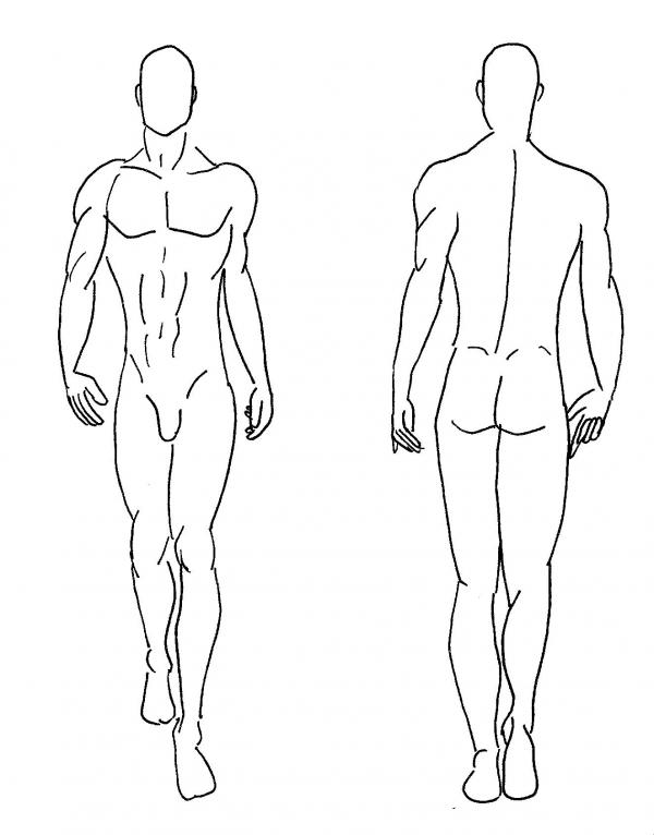 Male Model Sketch