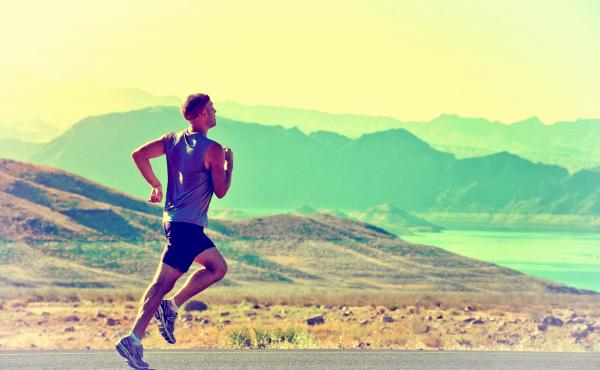Male Runner - Vintage Looks