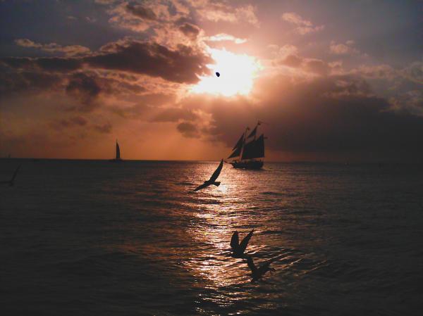 Mallory Square sunset celebration