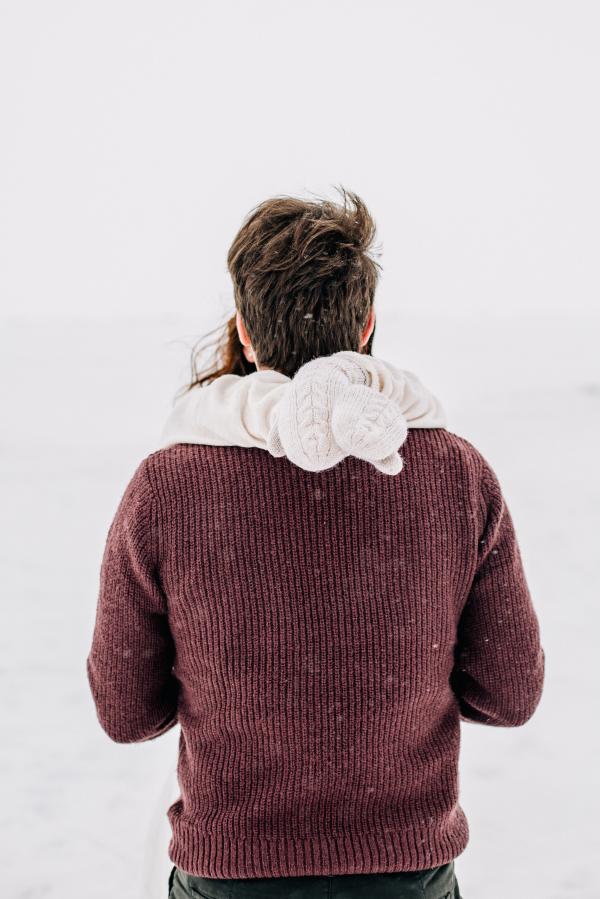 Man Holding Girl