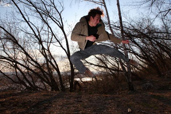 Man jumping