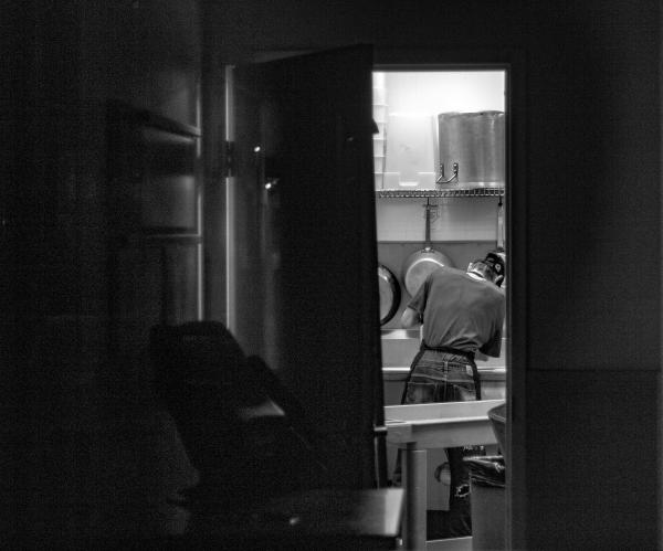 Man on Kitchen