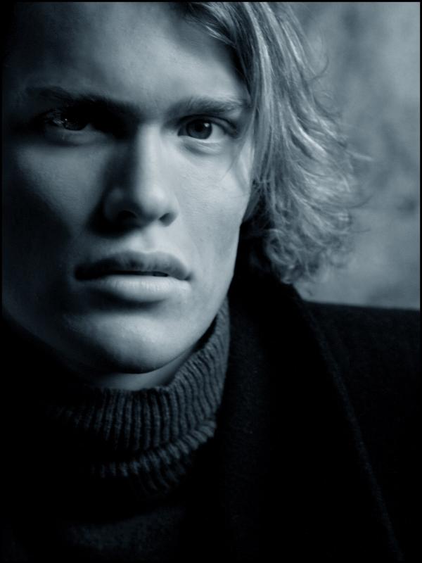 Man Wearing Turtleneck Top