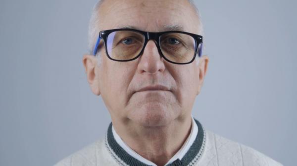 man with glasses