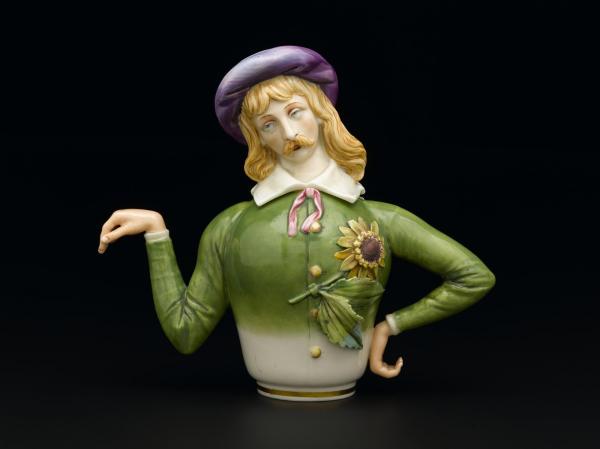 man with teapot