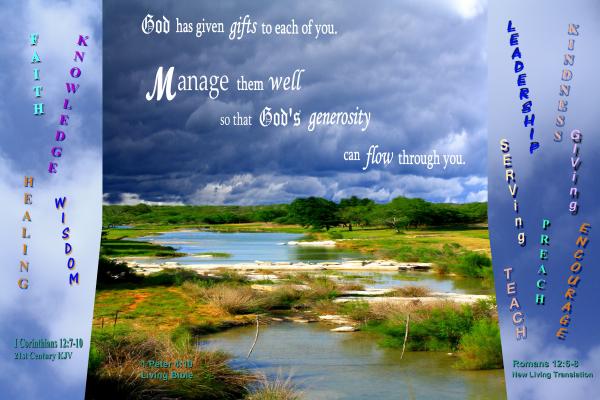 Manage Your Gifts Well