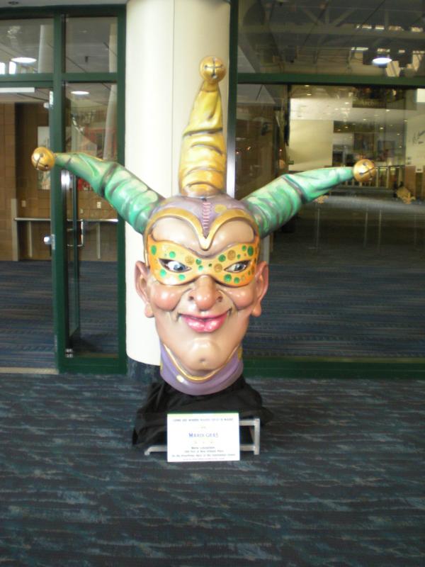Mardi Gras Jester Head