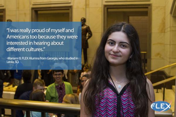 Mariami, FLEX Alumna