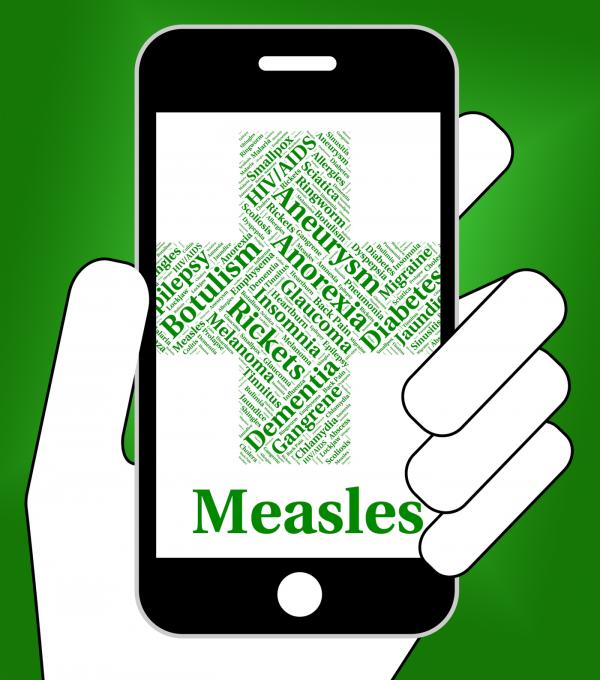Measles Illness Represents Poor Health And Attack