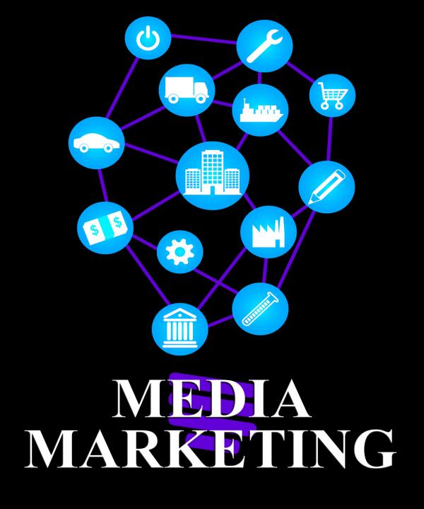 Media Marketing Represents News Tv And Medium