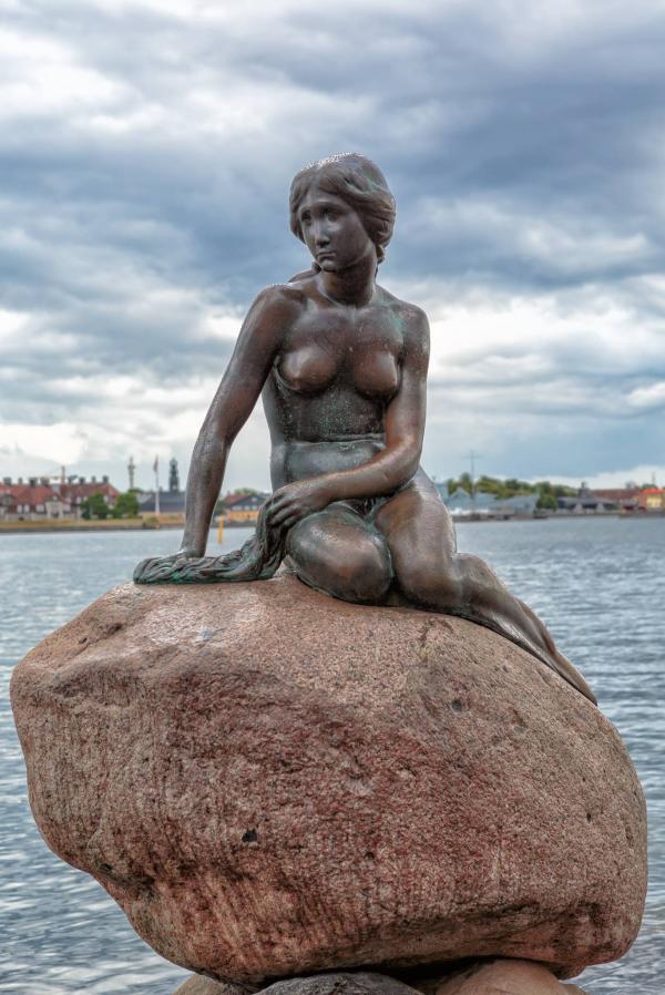 Mermaid statue