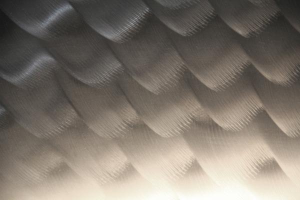 Wave metal texture