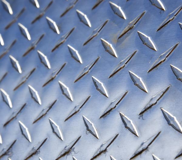 Steel floor plate