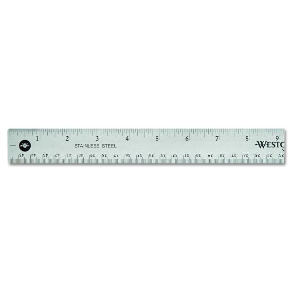 Metallic ruler