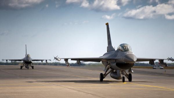 Military Aircrafts on the Runway