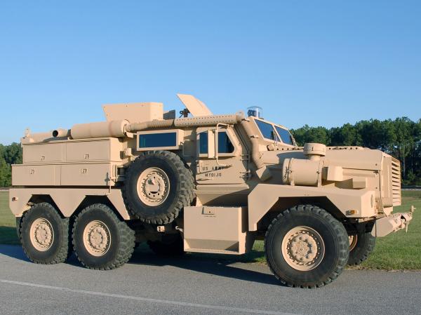 Military truck wheel