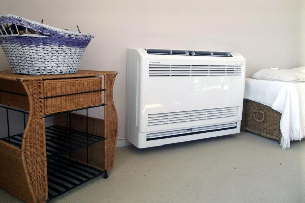 Mitsubishi Floor Console Heat Pump