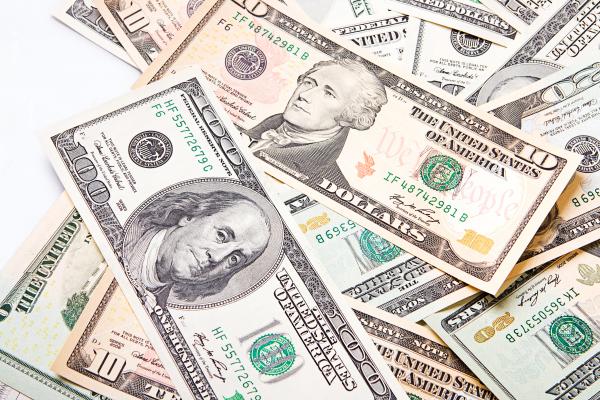 Mixed Dollar Bills