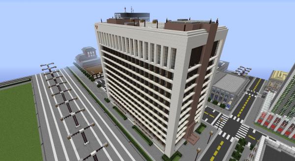 Modern Office Block.