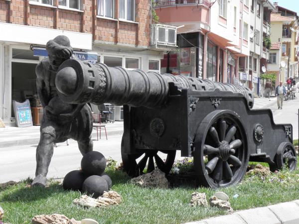 Monument of Turkish artillery