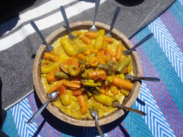 Moroccan couscous