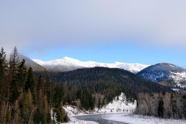 Mountain in Glacier National Park