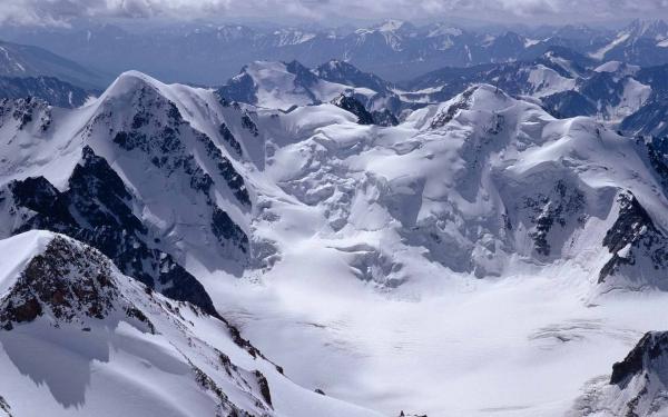 Mountains of snow