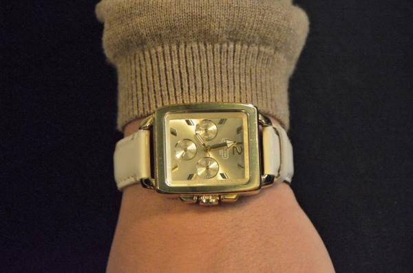 Ms. Vera's Watch Up-close