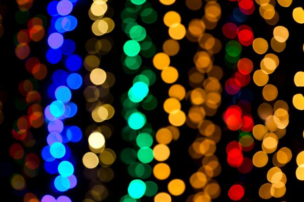Multicolored Bokeh