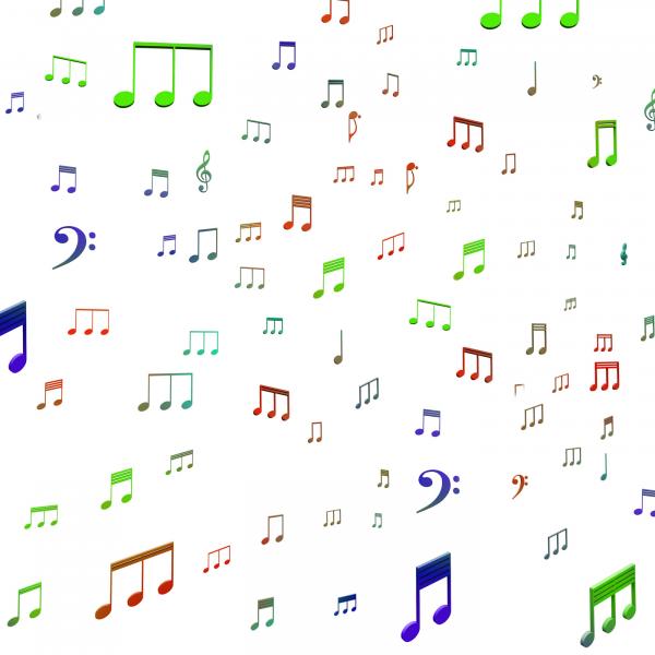 Musical Notes Shows Music Audio Sound Or Entertainment