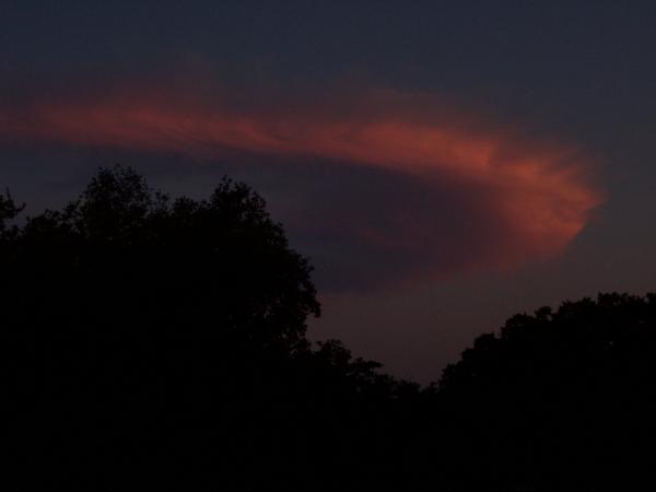 Mystery ring and Florida sunset