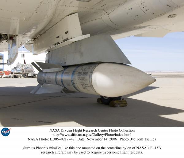 NASA Dryden's F-15B #836 at Edwards AFB