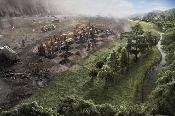 Nature vs industry