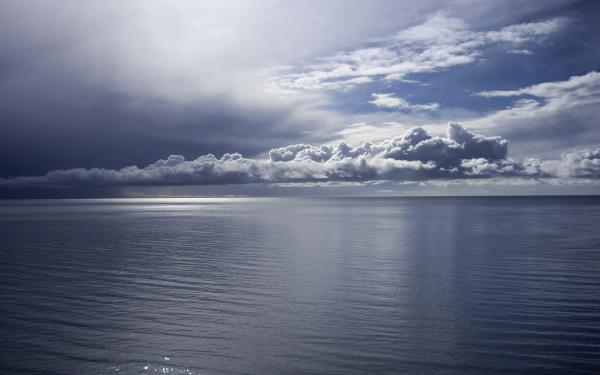 Navy Blue sea