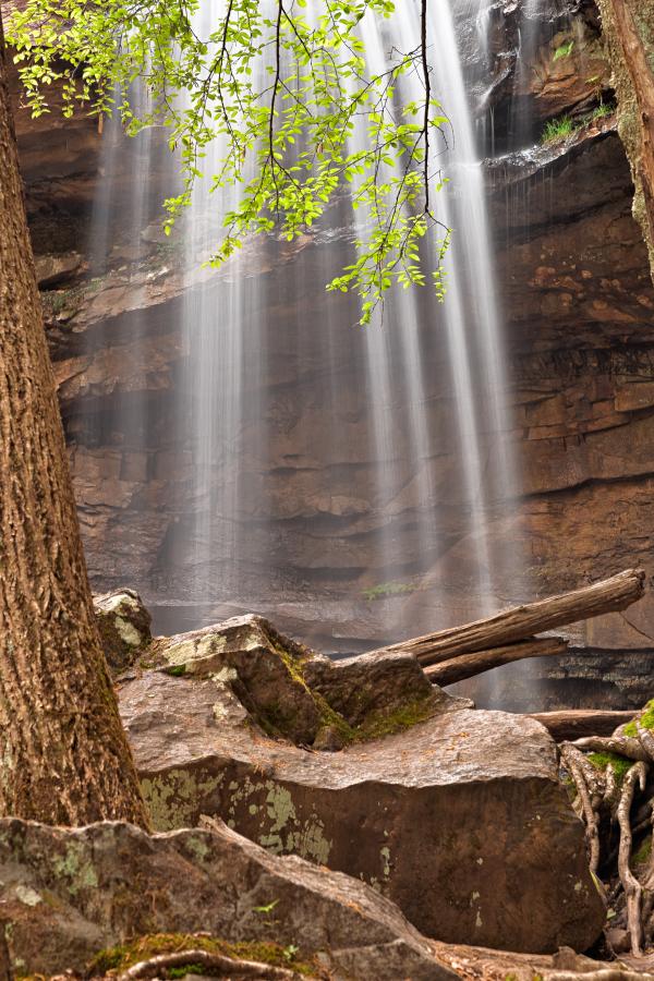 Nested Cucumber Falls - HDR