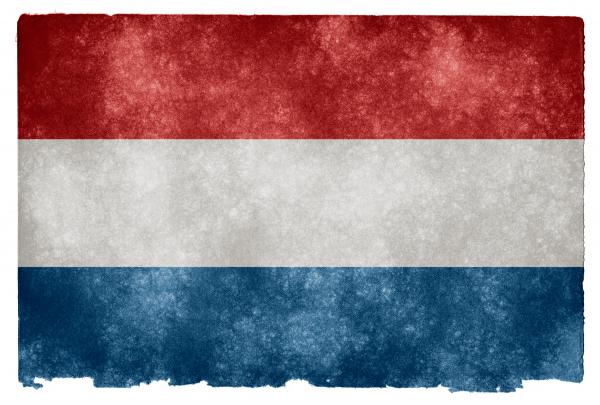 Netherlands Grunge Flag
