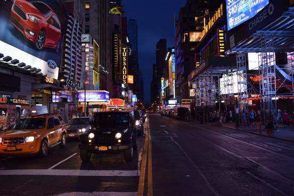 New York by night June 2015