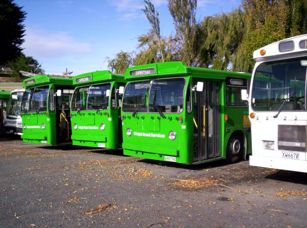 New Zealand is about green buses