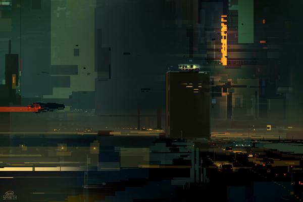 Night scene