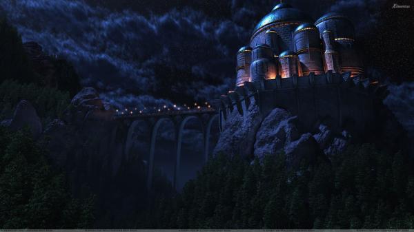 Night scene