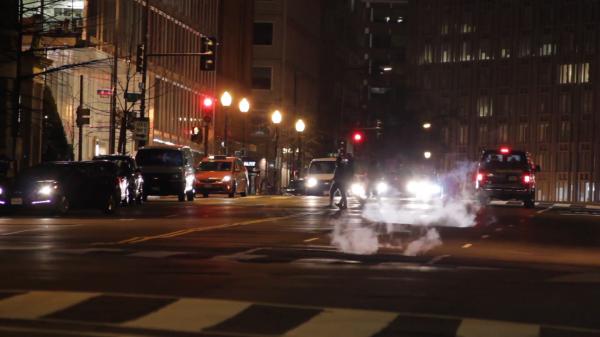 Night Traffic Scene