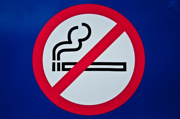 No smoking sign