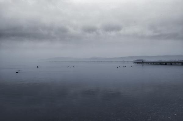 Ocean Under Cloudy Sky