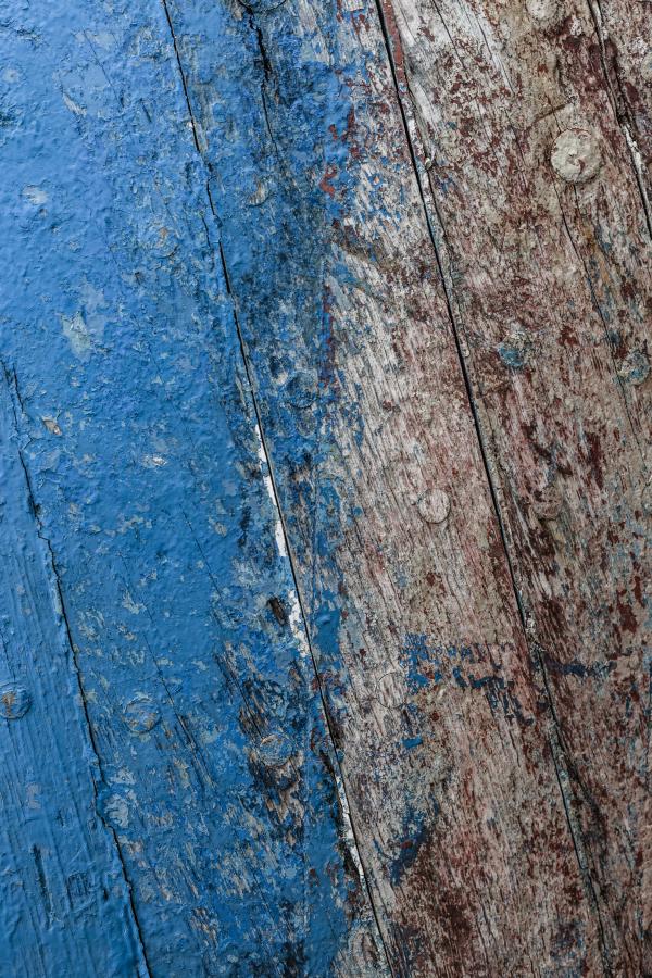 Old Blue Wood Texture