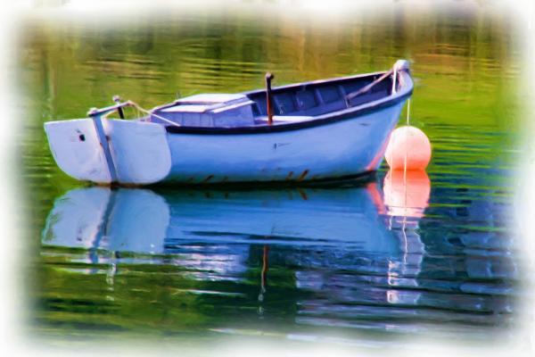 Old Boat - Oil Painting