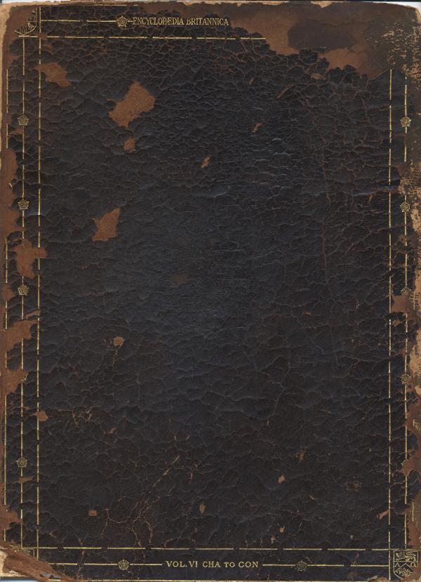 Old book cover